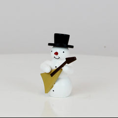 Snowman with Electric Guitar