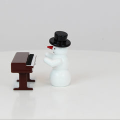 Snowman Keyboard Player