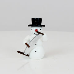 Snowman with Singing Saw