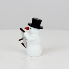 Snowman with Singing Saw