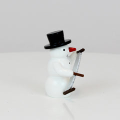 Snowman with Singing Saw