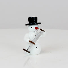 Snowman with Singing Saw