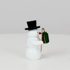 Snowman with Lantern