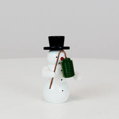 Snowman with Lantern
