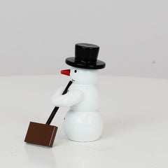 Snowman with Snow Shovel