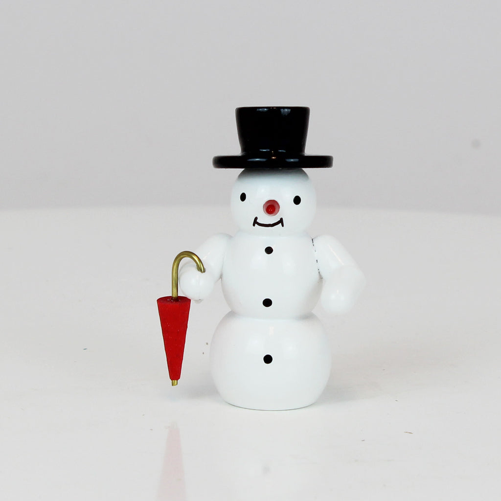 Snowman with Umbrella
