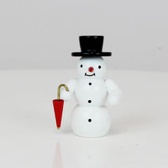 Snowman with Umbrella