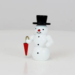 Snowman with Umbrella