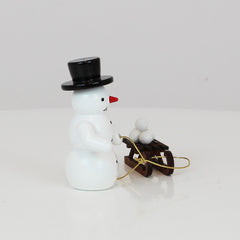 Snowman with Sled