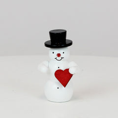 Schneemann mit Herz