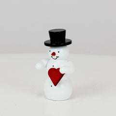 Schneemann mit Herz