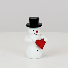Schneemann mit Herz