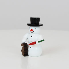 Snowman with Rabbit and Carrot