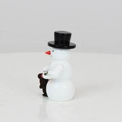 Snowman with Rabbit and Carrot