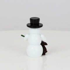 Snowman with Rabbit and Carrot