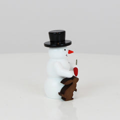 Snowman with Rabbit and Carrot