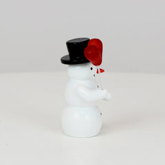 Snowman with Heart Balloon