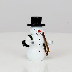 Snowman with Ladder and Broom