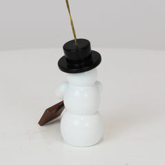 Ornament Snowman mit Schneepusher