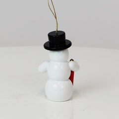 Schmuckschnee mit Regenschirm