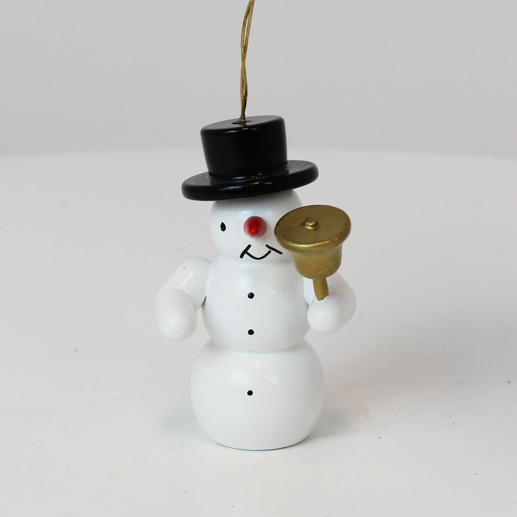 Ornament Snowman mit Glocke