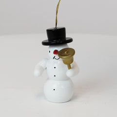 Ornament Snowman mit Glocke
