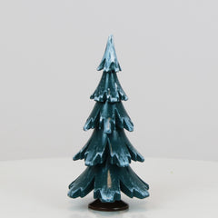 Decorative Tree Green-White Glossing (4.9 inch)