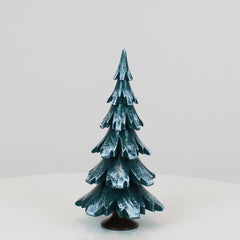 Decorative Tree Green-White Glossing (6.1 inch)