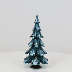 Decorative Tree Green-White Glossing (6.1 inch)