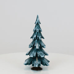 Decorative Tree Green-White Glossing (6.1 inch)
