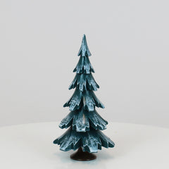 Decorative Tree Green-White Glossing (6.1 inch)
