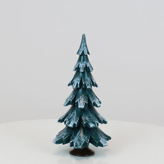 Decorative Tree Green-White Glossing (6.1 inch)