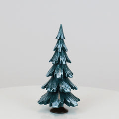 Decorative Tree Green-White Glossing (6.1 inch)