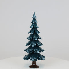 Decorative Tree Green-White Glossing (9.6 inch)
