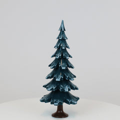 Decorative Tree Green-White Glossing (9.6 inch)