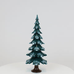 Decorative Tree Green-White Glossing (11.4 inch)