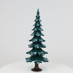 Decorative Tree Green-White Glossing (13 inch)
