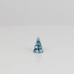 Decorative Ring Tree Green-White Glossing (1 inch)