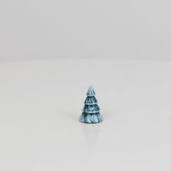 Decorative Ring Tree Green-White Glossing (1 inch)