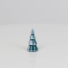 Decorative Ring Tree Green-White Glossing (1.4 inch)
