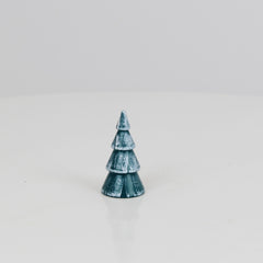 Decorative Ring Tree Green-White Glossing (1.4 inch)