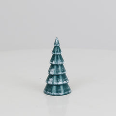 Decorative Ring Tree Green-White Glossing (2.2 inch)