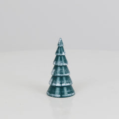 Decorative Ring Tree Green-White Glossing (2.2 inch)