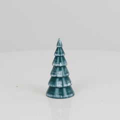 Decorative Ring Tree Green-White Glossing (2.2 inch)