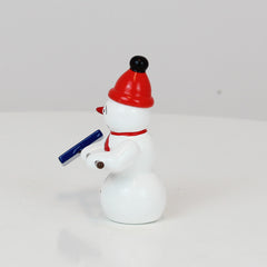 Snowman with Winter Hat & Shovel