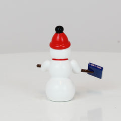 Snowman with Winter Hat & Shovel