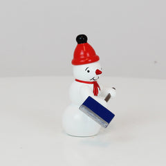Snowman with Winter Hat & Shovel