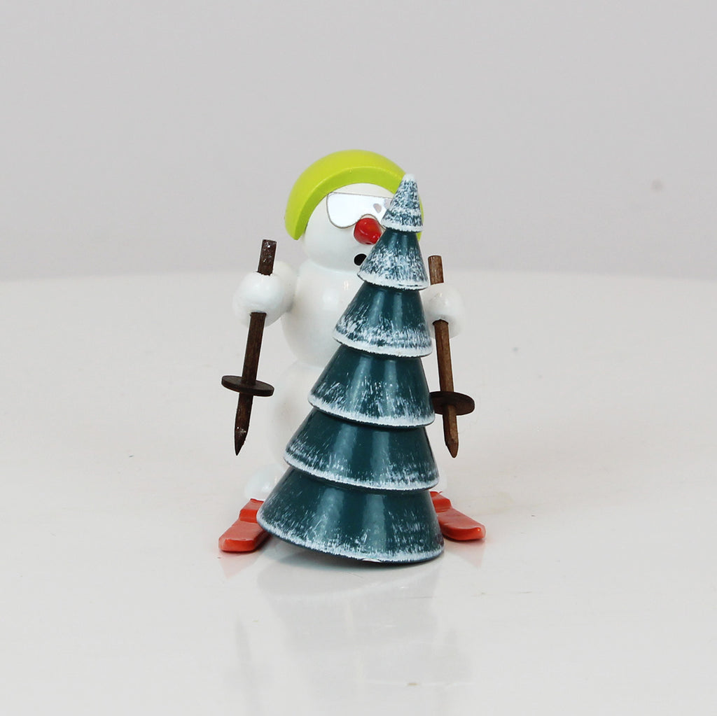 Snowman Skis & Tree