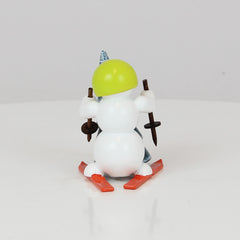 Snowman Skis & Tree
