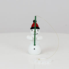 Snowman Fisherman